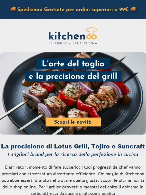 Grill e coltelli: ottima resa, sempre