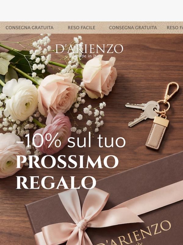 -10% sul tuo regalo per lei