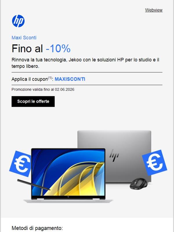 Rinnova la tua tecnologia