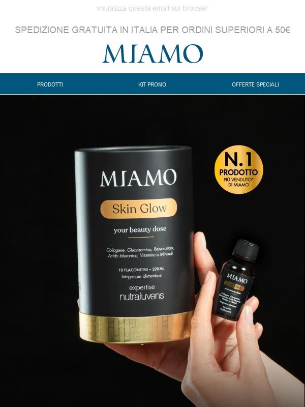 PROMO ✨ Skin Glow: sconto fino a 40€ sull'integratore Nutraiuvens!