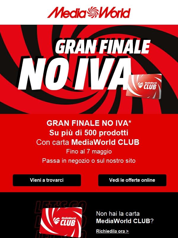 NO IVA: nuove offerte, da non perdere!