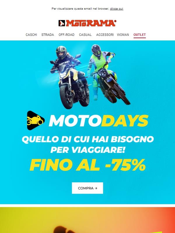 3, 2, 1… iniziano i MOTODAYS! 🔴🔥