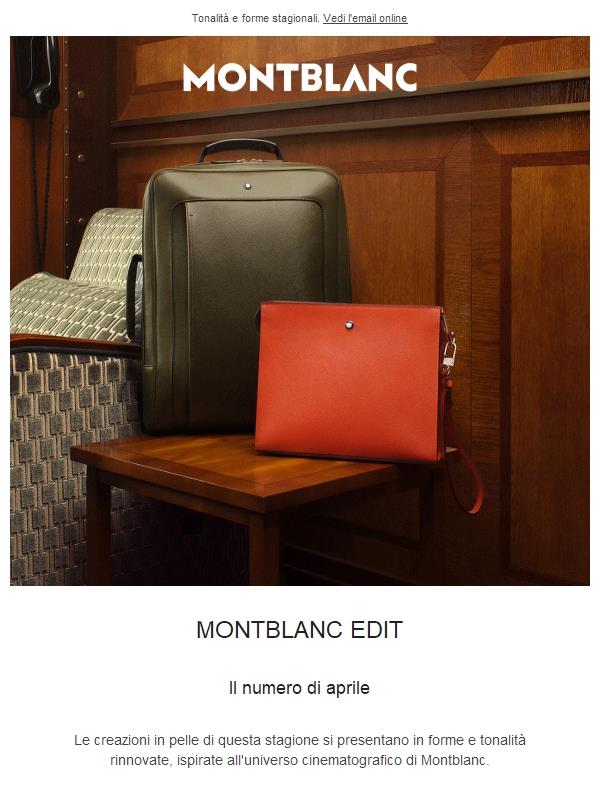 Montblanc Edit: il numero di aprile