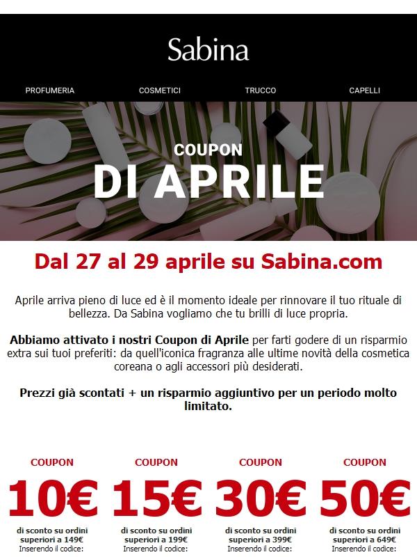 Fino a -50€ in coupon 🎫