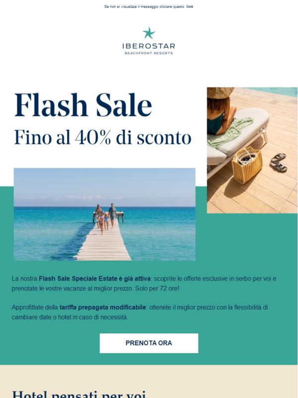 VIA! 🚀 La Flash Sale è iniziata