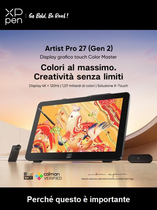Artist Pro 27 (Gen 2) Ne vale la pena per i professionisti?