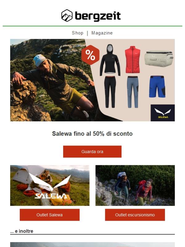 Salewa in supersconto!