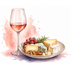 Vini rosati da abbinare al formaggi