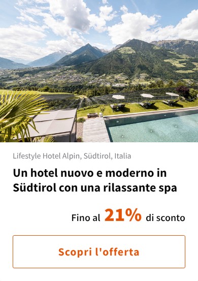 Un hotel nuovo e moderno in Südtirol con una rilassante spa