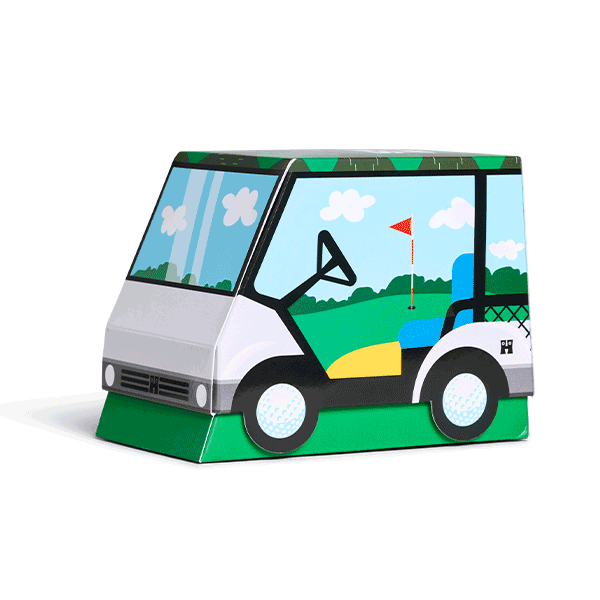 Set regalo di calzini da golf in confezione da 3