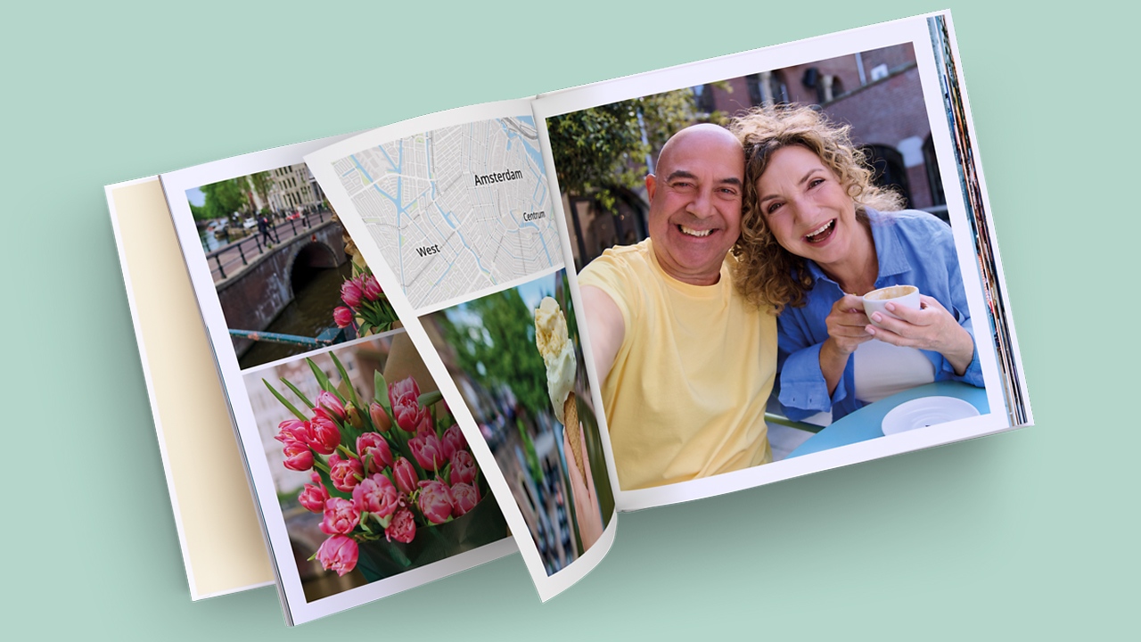 Fotolibro Pixum con foto di viaggio e di coppia