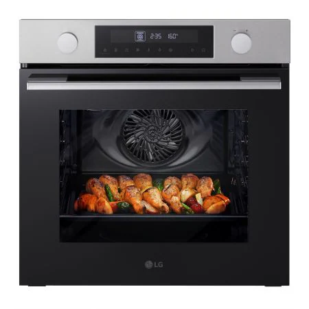 Forno 72L Classe A | 11 modalità di cottura, Frittura ad aria, Modalità pizza, Lievitazione, Pulizia pirolitica | Acciaio