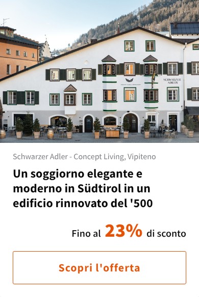 Un soggiorno elegante e moderno in Südtirol in un edificio rinnovato del '500