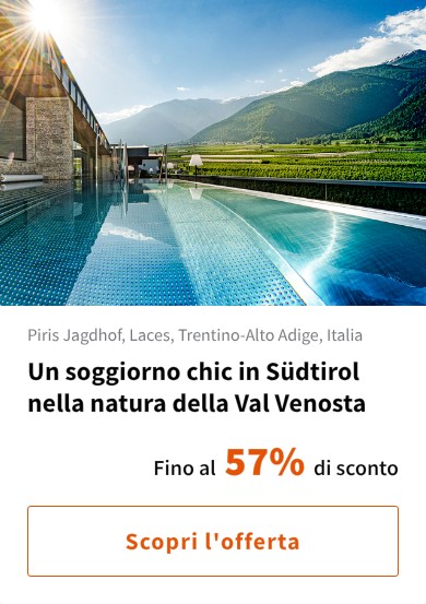 Un soggiorno chic in Südtirol nella natura della Val Venosta