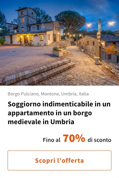 Soggiorno indimenticabile in un appartamento in un borgo medievale in Umbria