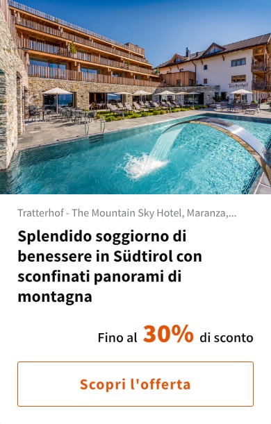 Splendido soggiorno di benessere in Südtirol con sconfinati panorami di montagna