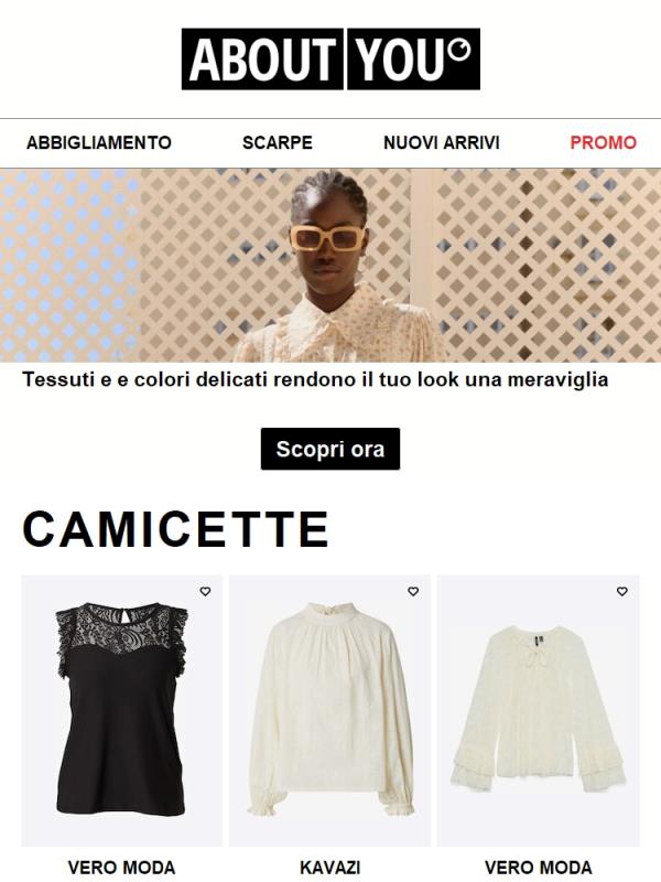 Camice leggere per le giornate primaverili