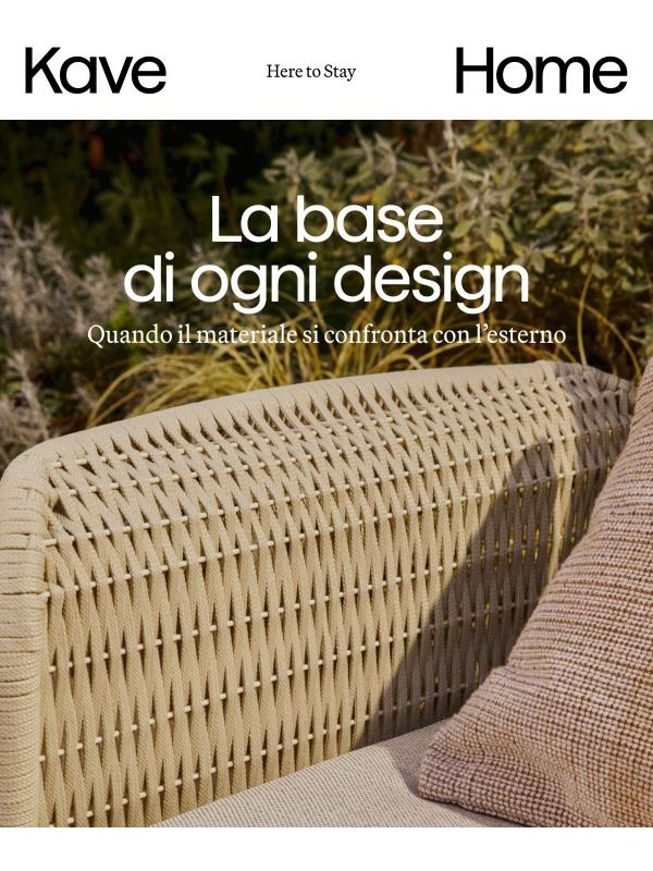 I materiali, il principio di tutto