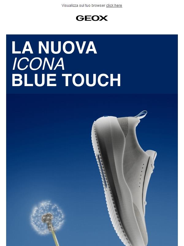 L'evoluzione delle icone Geox: Blue Touch 💙