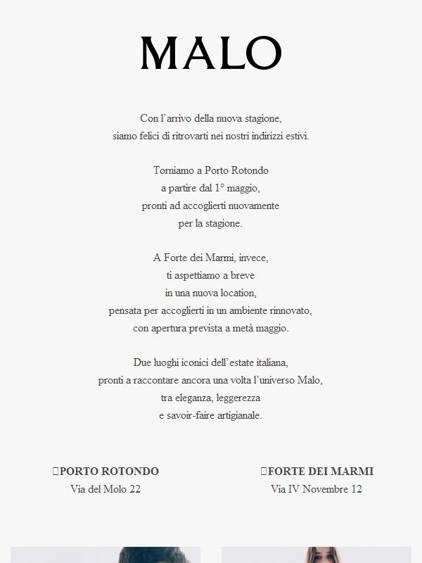 Una nuova stagione estiva