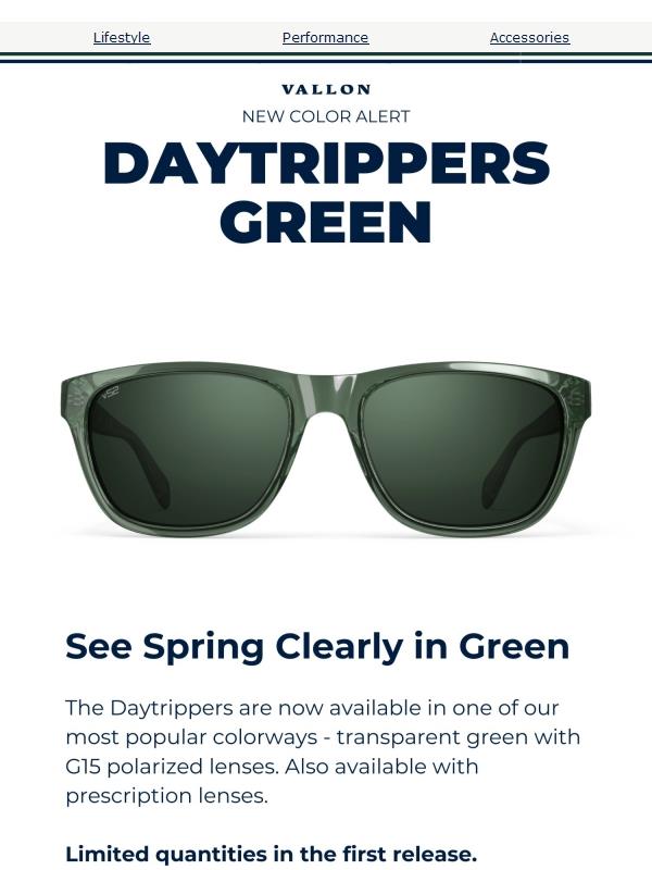 Daytrippers in Green!