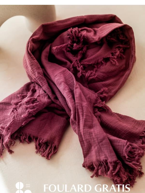 Foulard GRATIS per acquisti superiori a 99 €