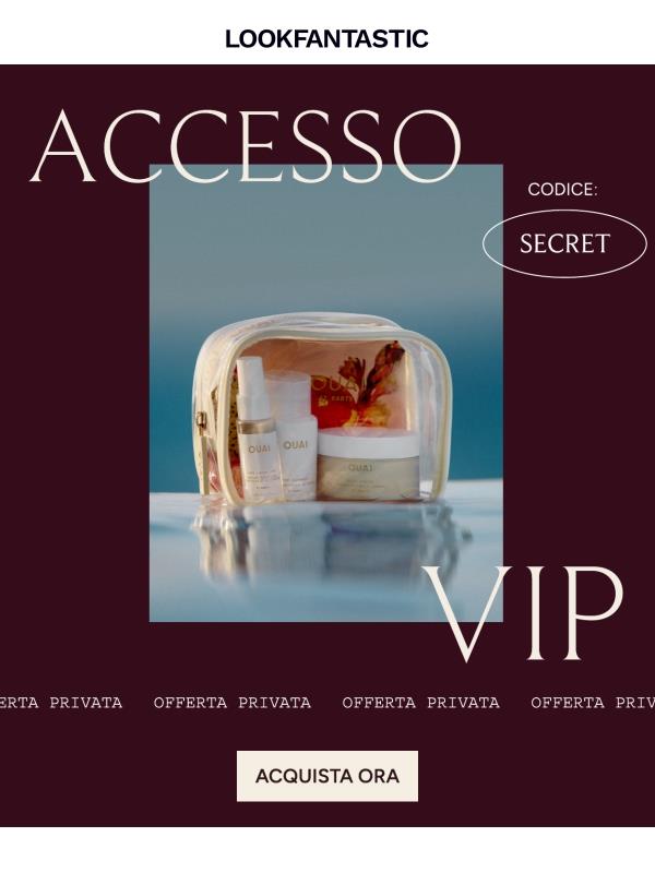 Accesso VIP | -20% sui brand più esclusivi