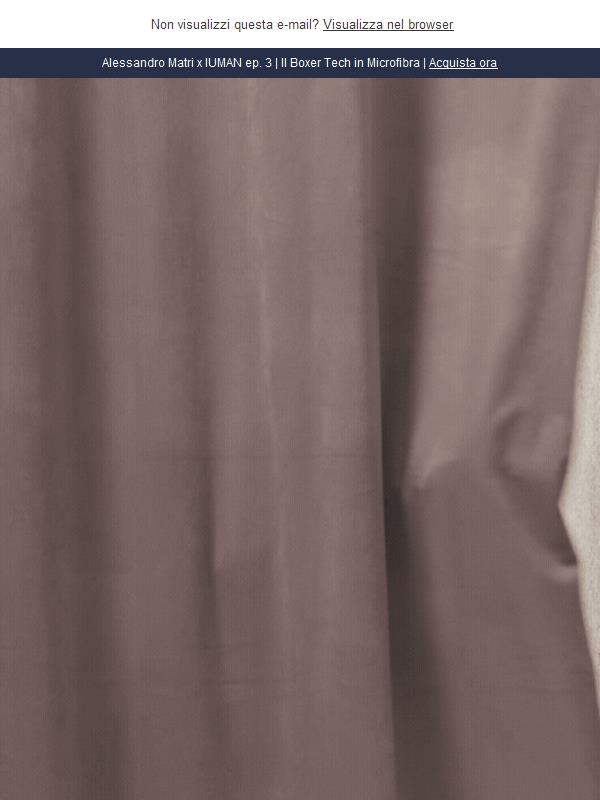 Matri x IUMAN ep. 3 | Il Boxer Tech in Microfibra a 9,90€