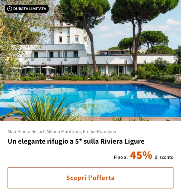 Un elegante rifugio a 5* sulla Riviera Ligure