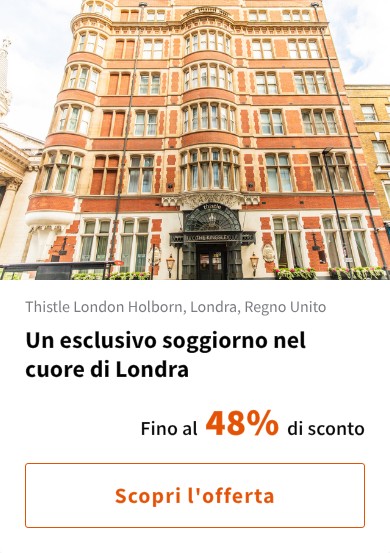 Un esclusivo soggiorno nel cuore di Londra