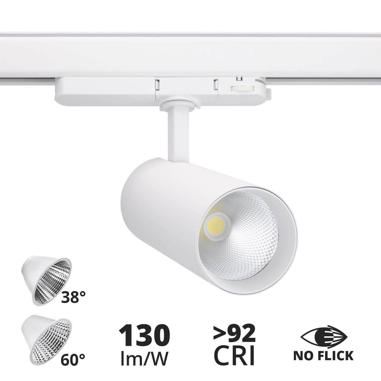 Faro LED per Binario Trifase