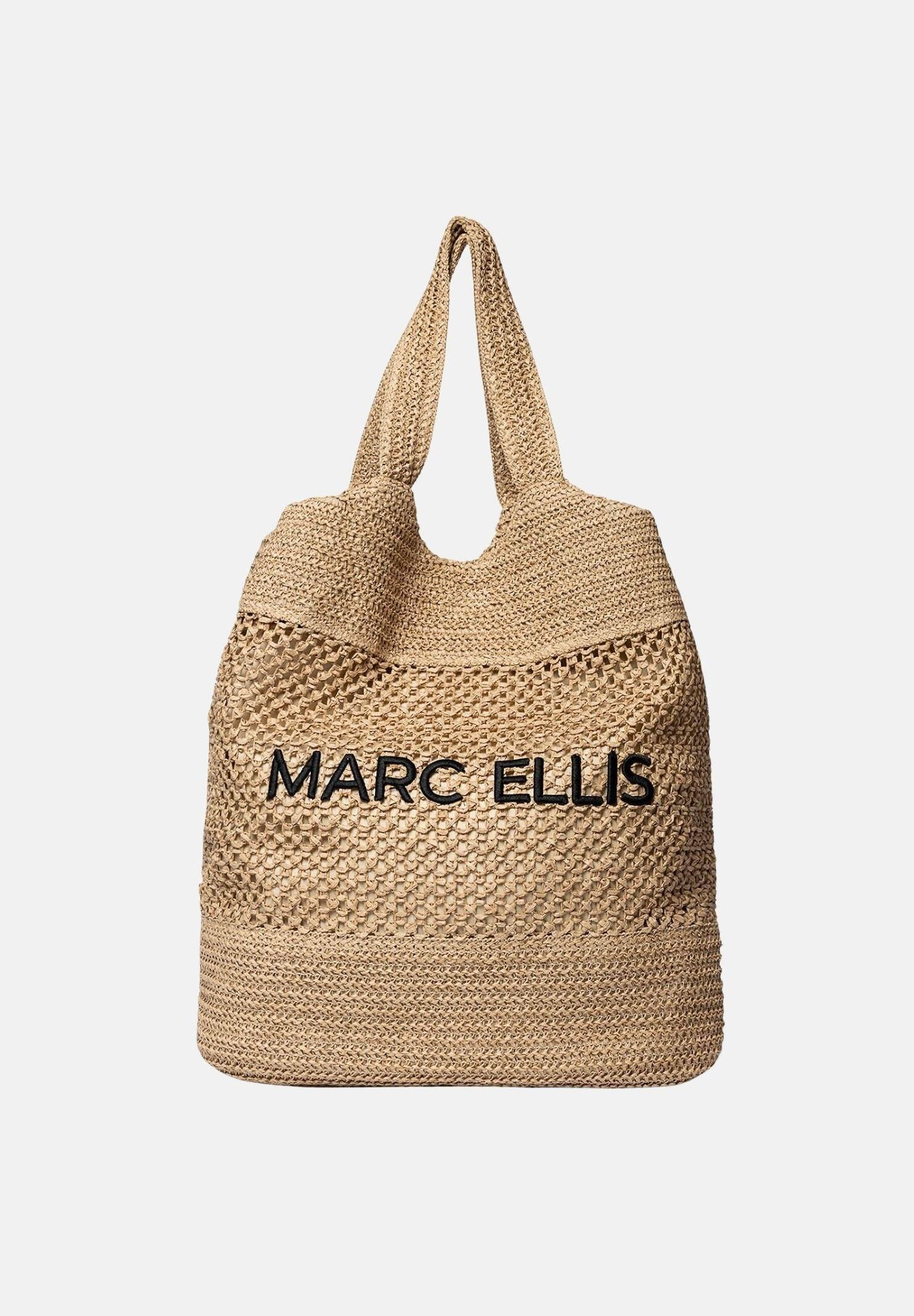 Image of MARC ELLIS Borsa mare Buby Antigua beige da donna
