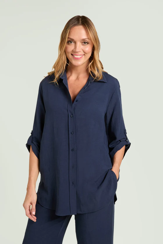 CAMICIA IN LINO VISCOSA