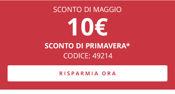 10€ di sconto