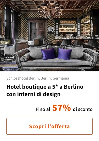 Hotel boutique a 5* a Berlino con interni di design