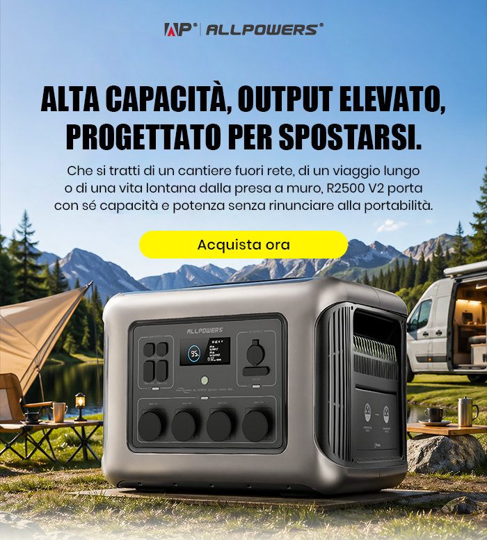 R2500 V2 Power Station Portatile 2500W 1920Wh