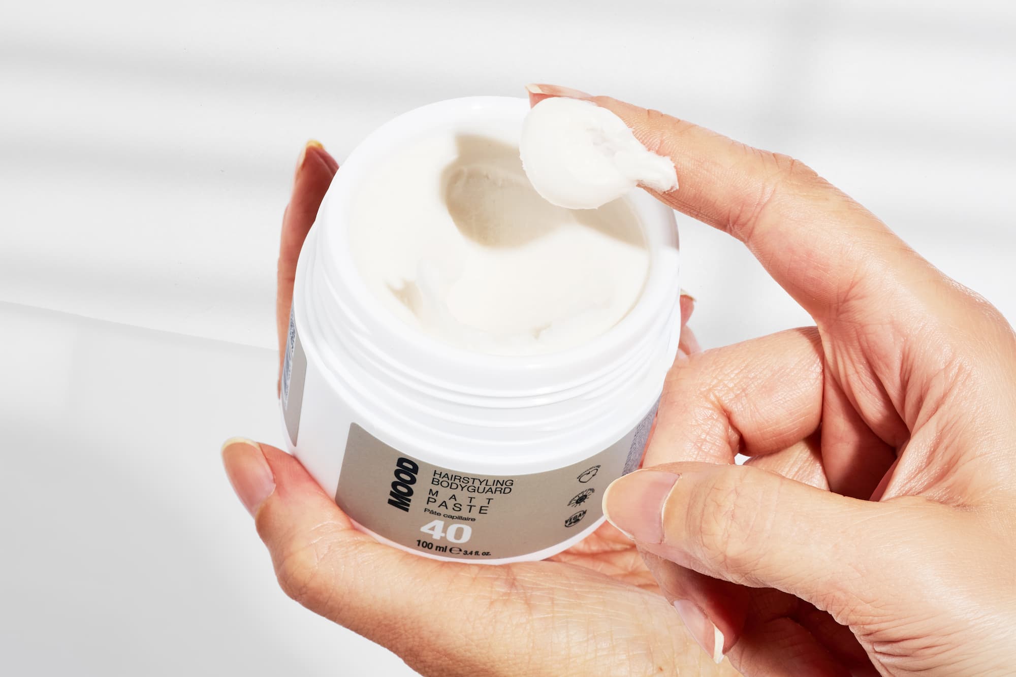 Cera per capelli opacizzante