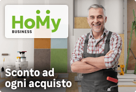 Scopri il programma fedelt&agrave; Homy Business