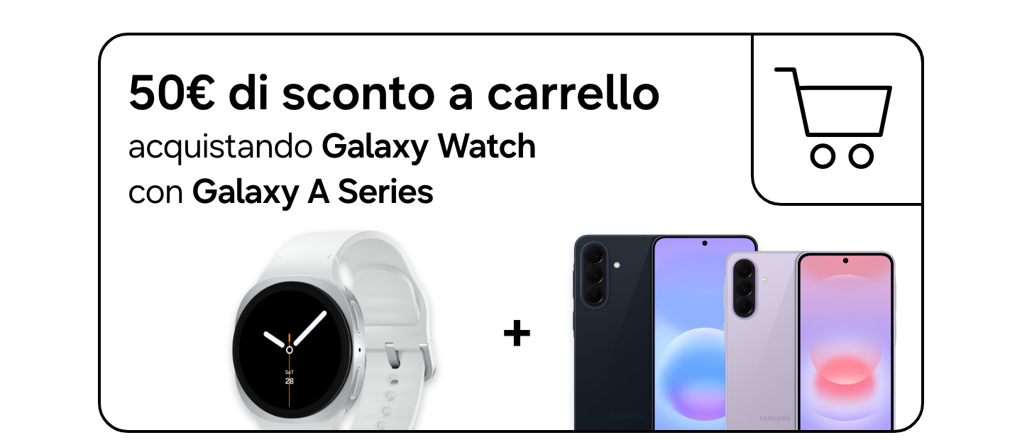 Vendita abbinata Galaxy Watch