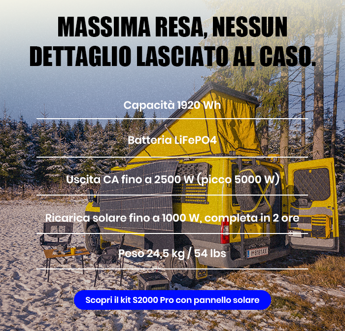 R2500 Generatore solare 2500W Kit