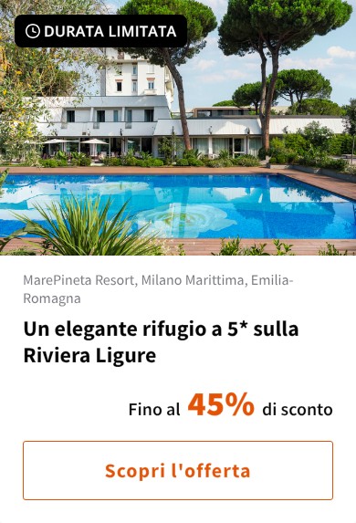 Un elegante rifugio a 5* sulla Riviera Ligure