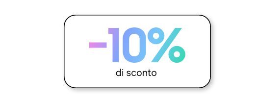 10% di sconto