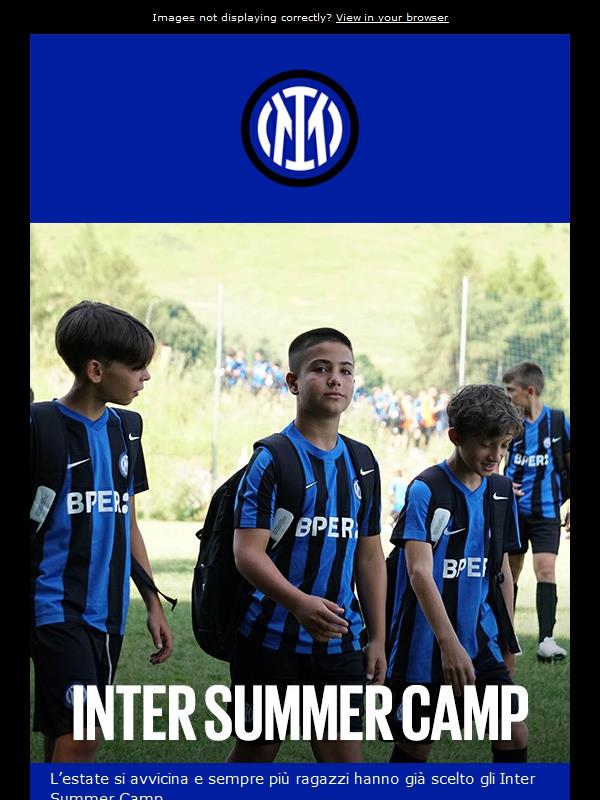Inter Summer Camp: non perdere il tuo posto ⚫🔵