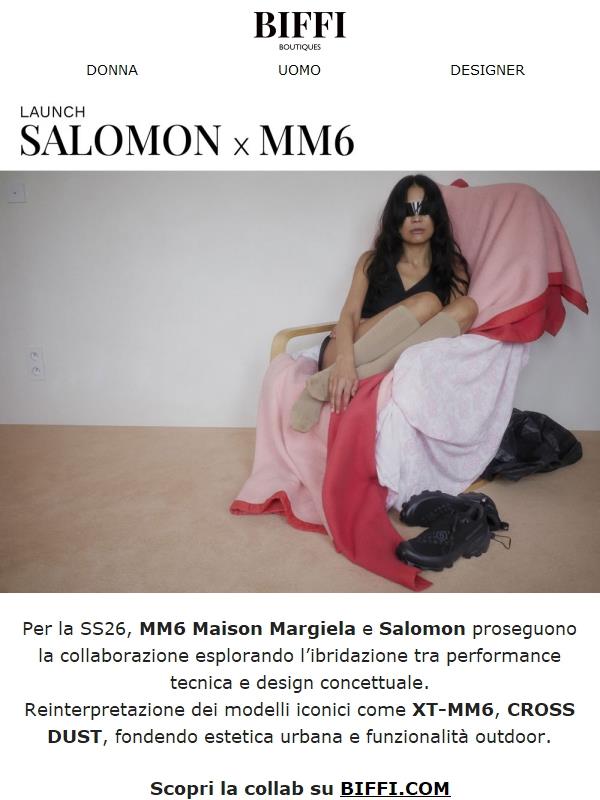 NEW IN: Salomon x MM6 collection is out now!