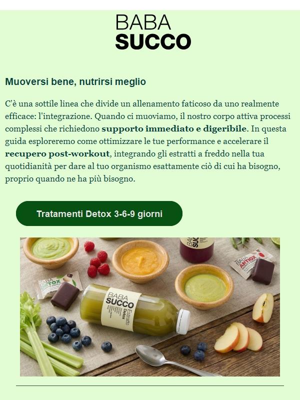 Muoviti bene, nutriti meglio 🍎🌿