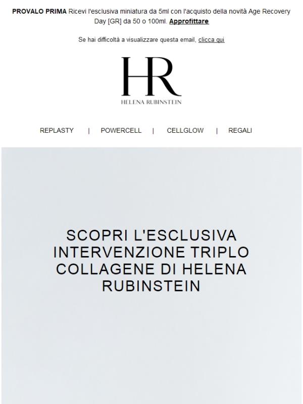 Sii la prima a vivere l'esperienza del nuovo Replasty Age Recovery Day [GR]