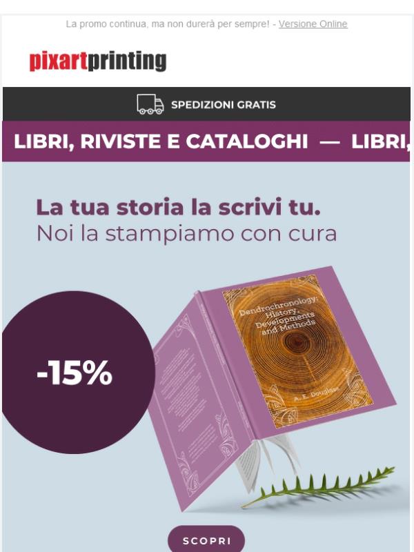 Ancora sconti! Riviste, libri e cataloghi al -15%