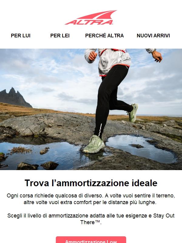 Trova il livello di ammortizzazione adatto a te