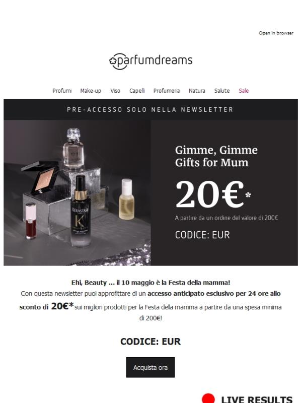 ACCESSO ANTICIPATO: 20€ di sconto EXTRA sbloccato 🔓