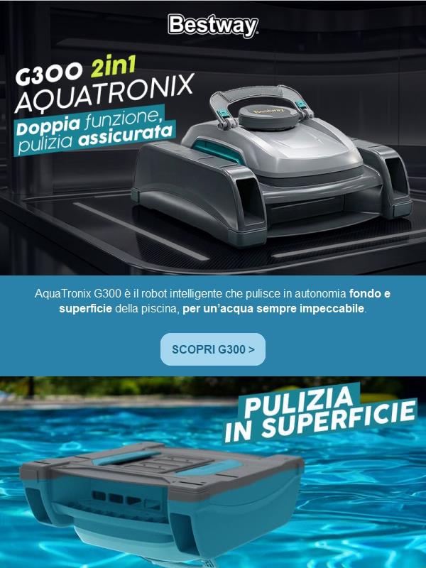 Un solo robot, doppia pulizia ✨